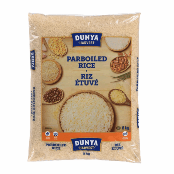 Dunya Harvest Parboiled Rice 8kg